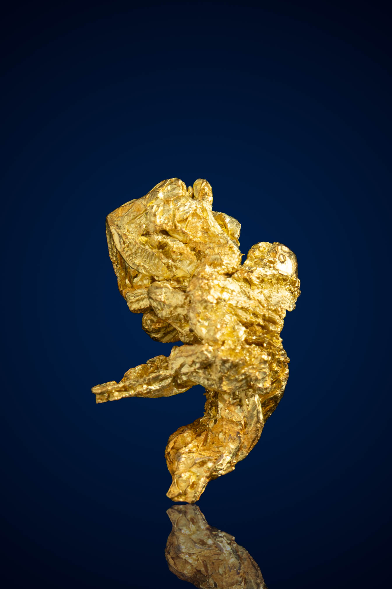 (image for) Organic, Buttery Natural Gold Nugget - Eagle's Nest Gold Mine, CA - 3.23 grams